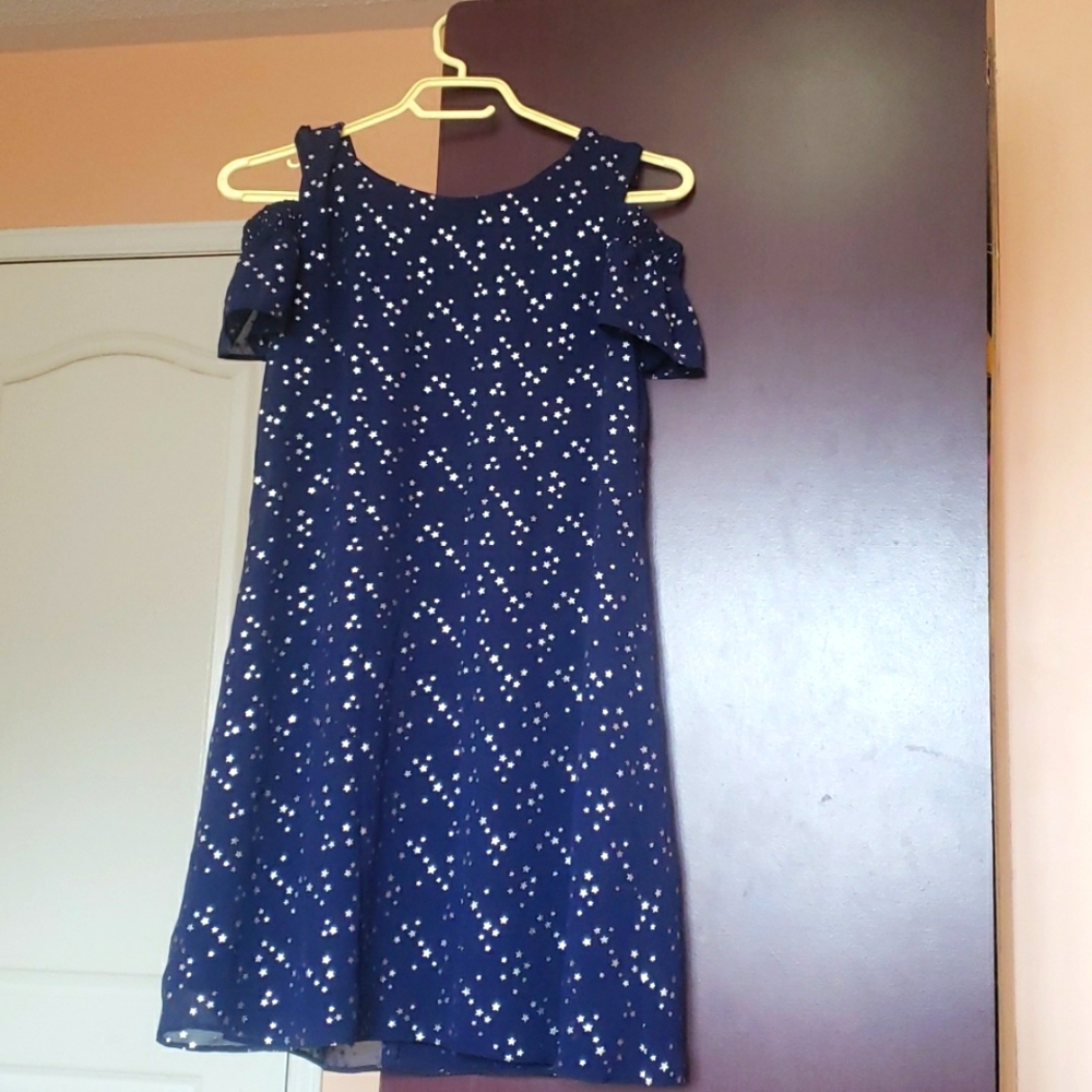 Blue Starry dress- Ideal for kids